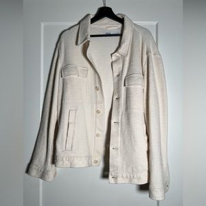 Zara Lightweight Shirt Jacket